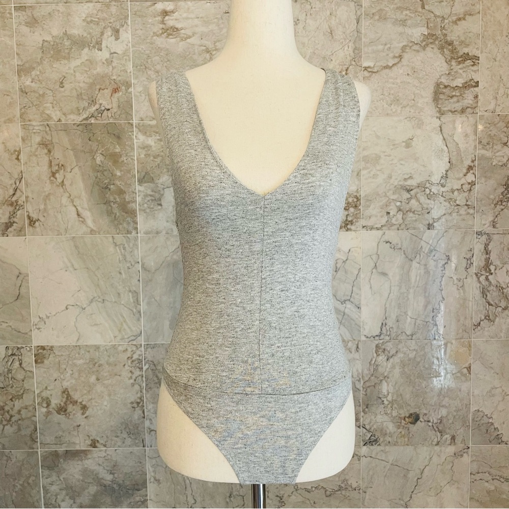 Honey Punch Plunge Sleeveless Bodysuit - Picture 2 of 7